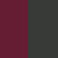 Burgundy / Charcoal
